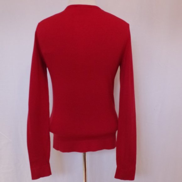 Hugo Boss Red Label Fine Knit V Neck Sweater- Sz S - Picture 2 of 6